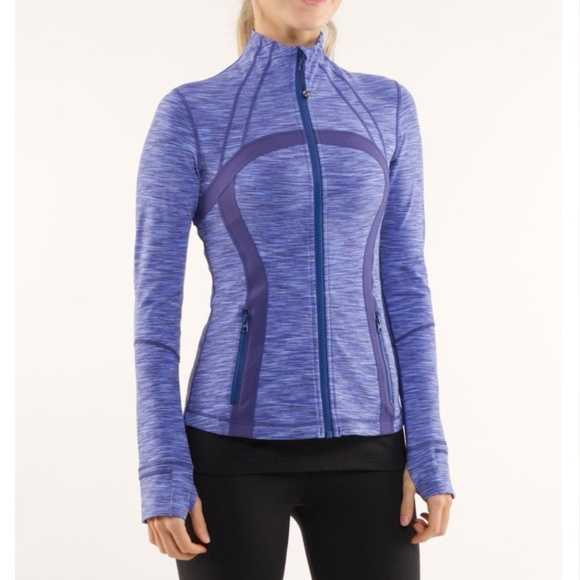 lululemon athletica Jackets & Blazers - Lululemon Define Jacket Royalty Space Dye Purple
